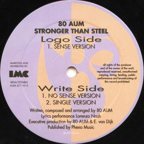 Download 80 Aum - Stronger Than Steel mp3