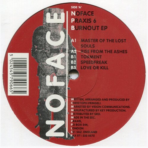 Noface - Burnout EP