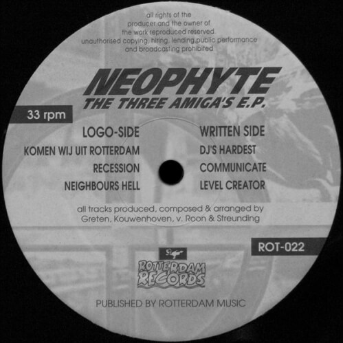 Download Neophyte - The Three Amiga's E.P. mp3