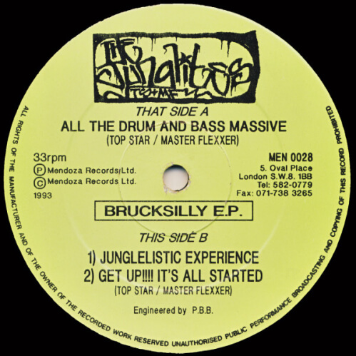 The Junglites - Brucksilly E.P.