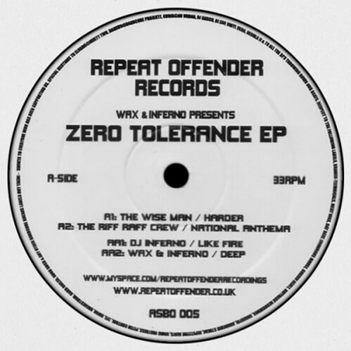 VA - Zero Tolerance EP