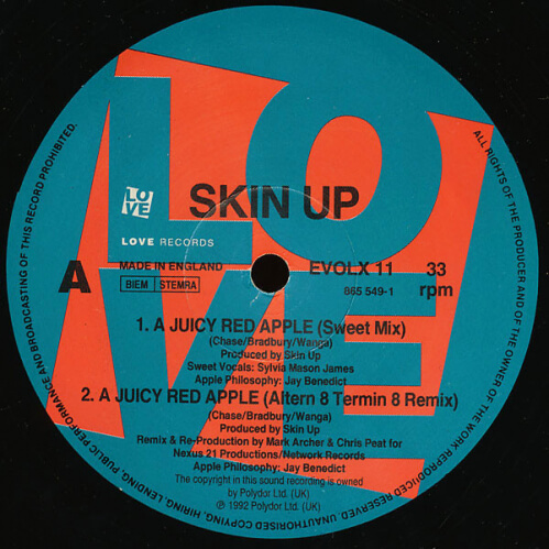 Skin Up - A Juicy Red Apple