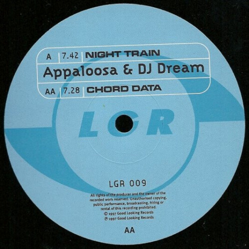 Appaloosa & DJ Dream - Night Train / Chord Data
