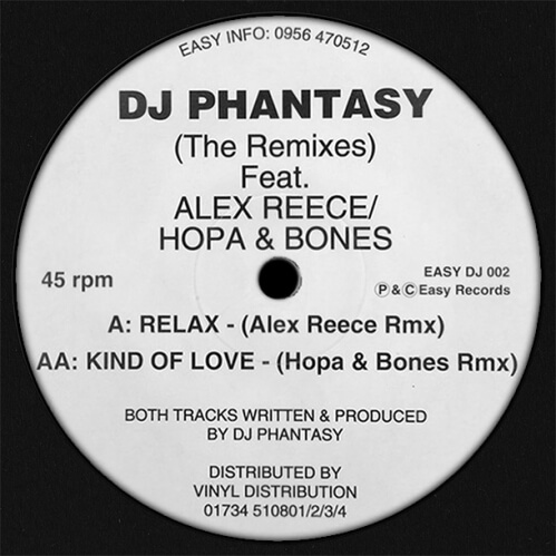 DJ Phantasy - Relax / Kind Of Love (The Remixes)