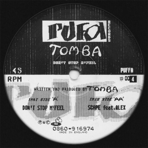 Tomba - Don't Stop M'Feel / Scape