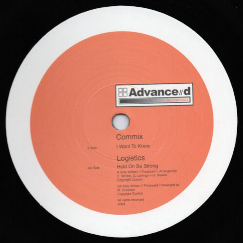 Commix / Logistics - I Want To Know / Hold On Be Strong