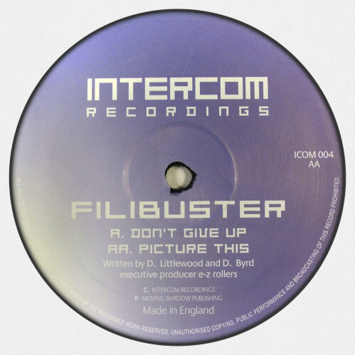Filibuster - Don't Give Up / Picture This