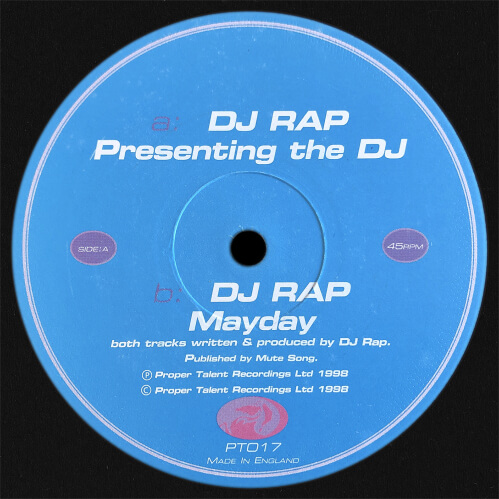 DJ Rap - Presenting The DJ / Mayday