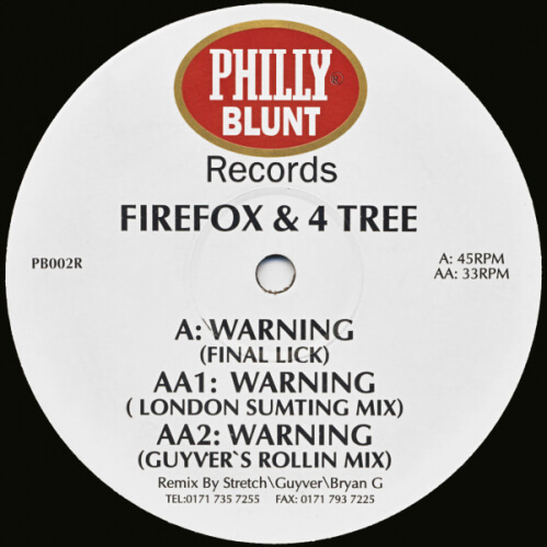 Firefox & 4 Tree - Warning (Remixes)
