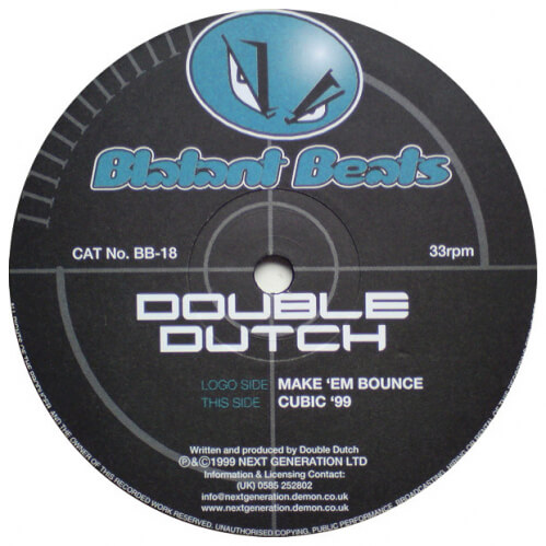 Download Double Dutch - Make 'Em Bounce / Cubic '99 mp3