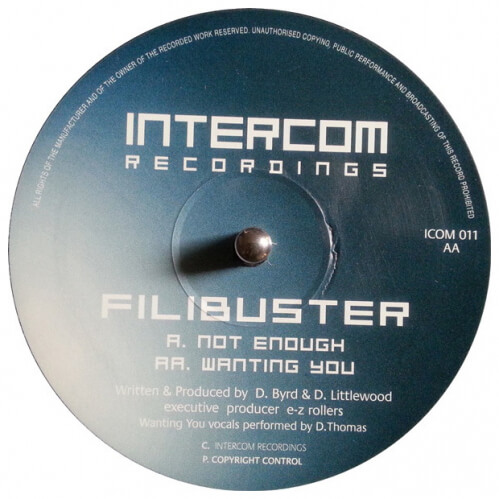 Filibuster - Not Enough / Wanting You