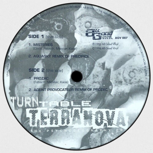 Turntable Terranova - The Psychogeography EP