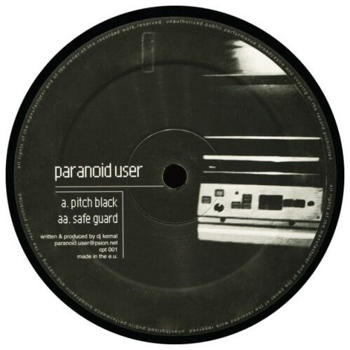 Download Paranoid User - Pitch Black / Safe Guard mp3
