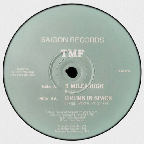 TMF - 5 Miles High / Drums In Space