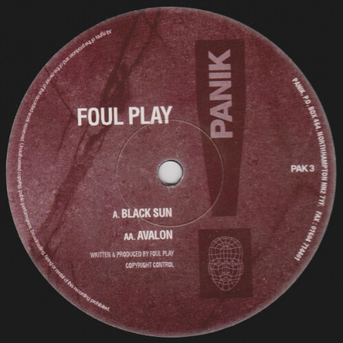Foul Play - Black Sun / Avalon