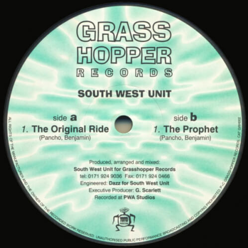 South West Unit - The Original Ride / The Prophet