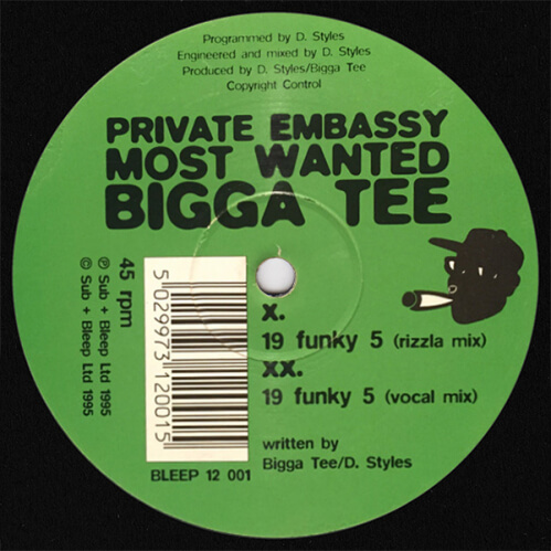 Bigga Tee & D Styles - 19 Funky 5