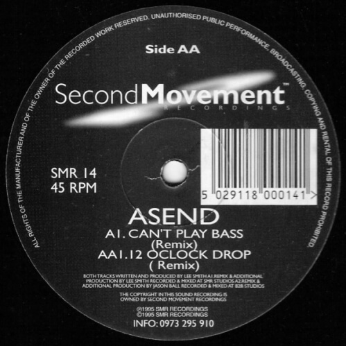 Download Asend - Can't Play Bass / 12 O'Clock Drop (Remixes) mp3
