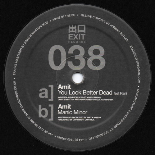 Amit - You Look Better Dead / Manic Minor