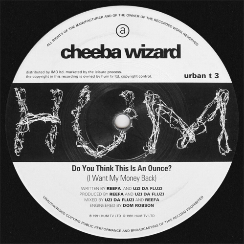 Cheeba Wizard - Do You Think This Is An Ounce / Vendetta