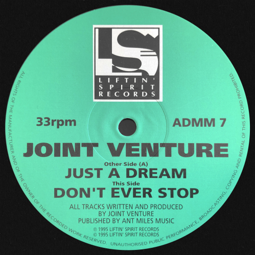 Joint Venture - Just A Dream / Don't Ever Stop