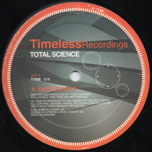 Total Science / Digital - Face Riders / Ghost Town