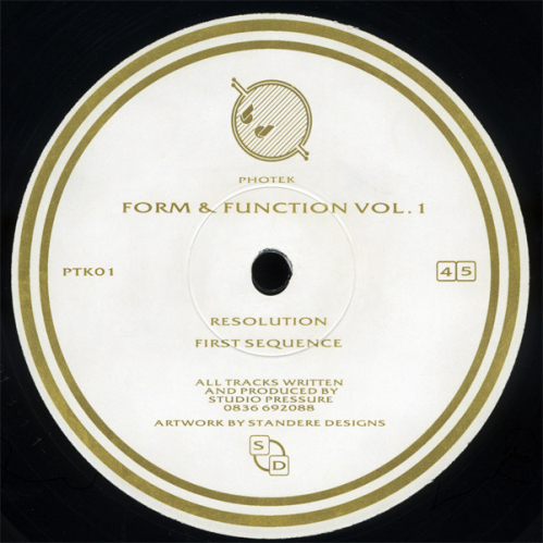 Studio Pressure - Form & Function Vol. 1