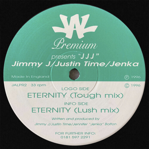 Jimmy J / Justin Time / Jenka - Eternity