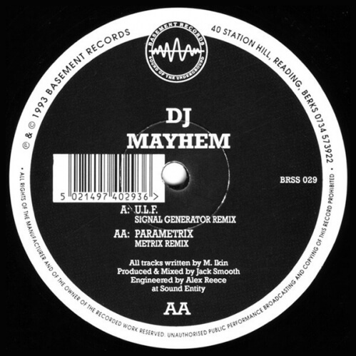 Download DJ Mayhem - U.L.F. / Parametrix mp3