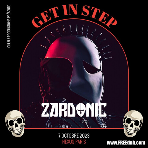 Zardonic - Live @ Get In Step (07/10/2023 Club NEXUS Paris, France) (DJ Set)